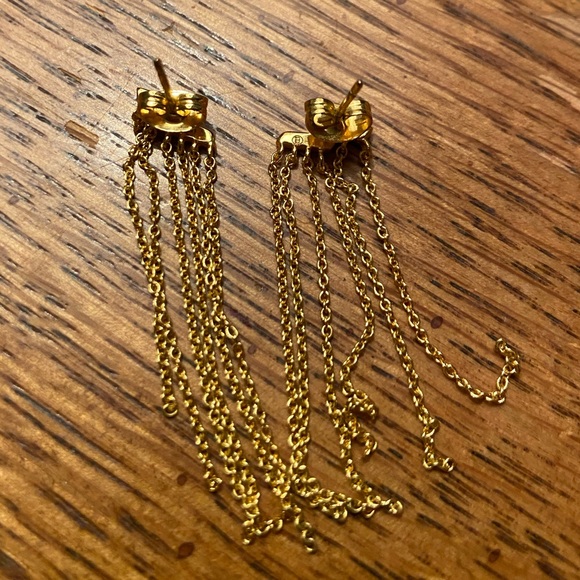 Gorjana Chain Earrings - Picture 4 of 4
